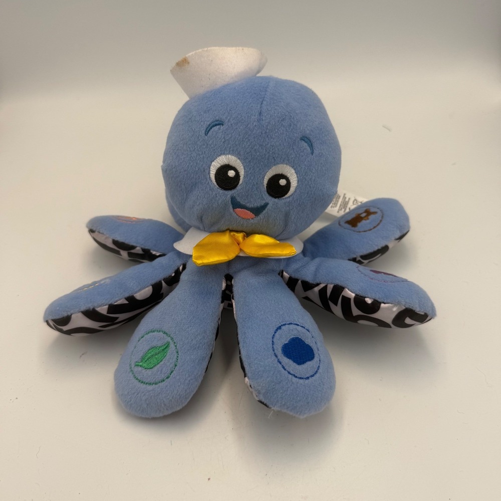 Baby Einstein Opus the Octopus Blue Plush Sailor Stuffed Animal Toy 30933